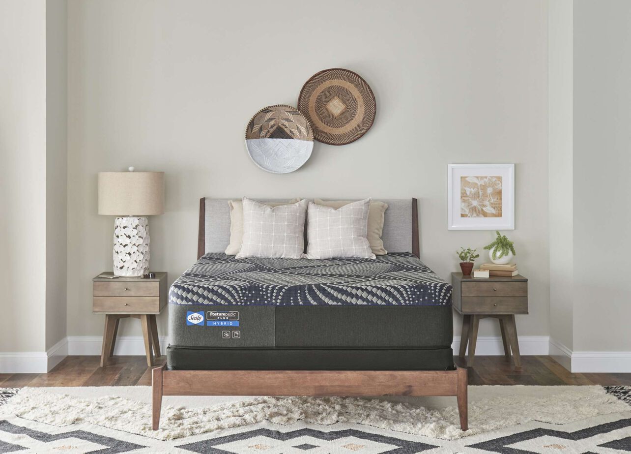 Sealy PosturePedic Plus Hybrid Albany Medium Hybrid Mattress 13" image number 0