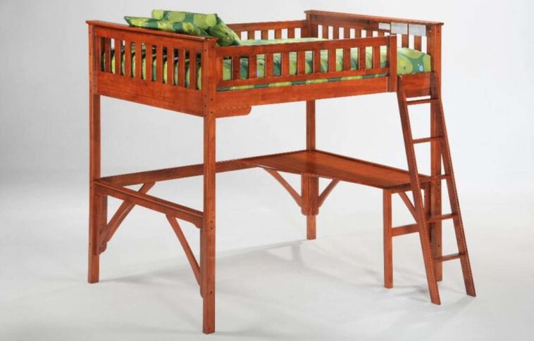 Pacific Mfg Ginger Loft Bunk Bed Complete image number 0