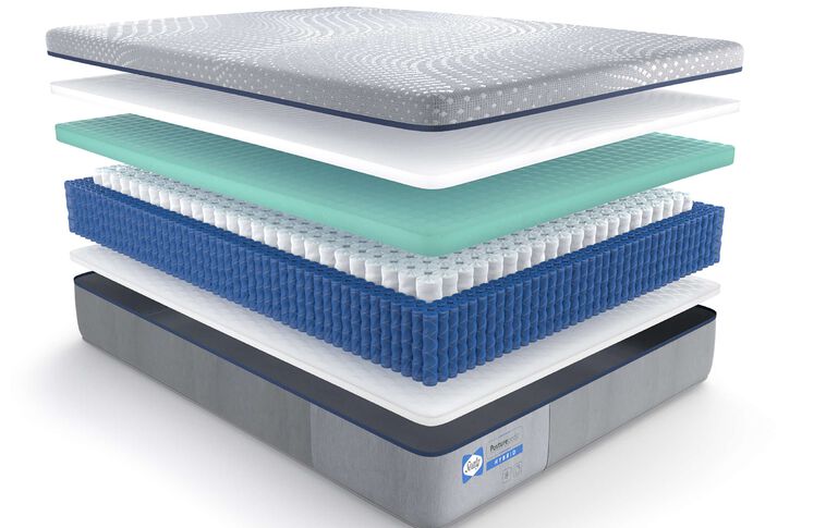 Sealy PosturePedic Hybrid Lacey Soft Mattress 13" image number 2