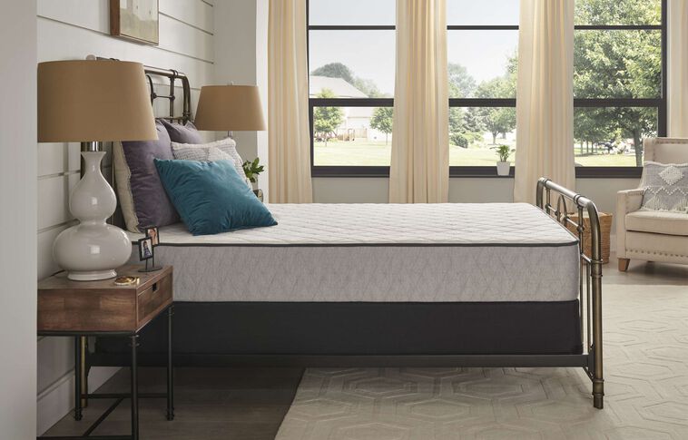 Sealy Sealy Essentials Spring Autumn Ash Plush Mattress 10.5" image number 1