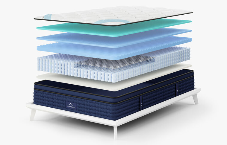 DreamCloud Premier  Medium Euro-Top Mattress 14" image number 2
