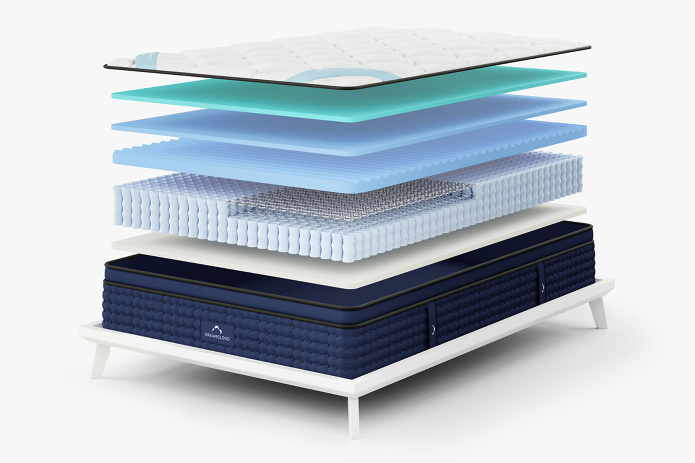 DreamCloud Premier  Medium Euro-Top Mattress 14" image number 2