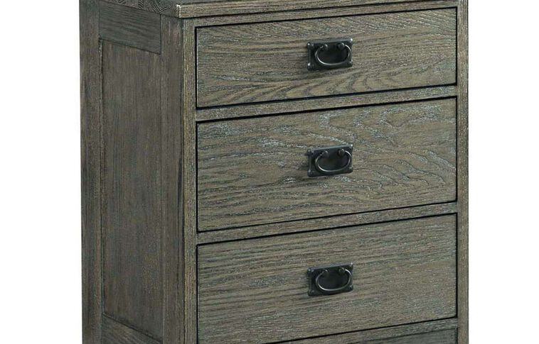 Intercon Oak Park 3 Drawer Nightstand image number 0