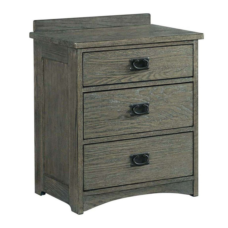 Intercon Oak Park 3 Drawer Nightstand image number 0
