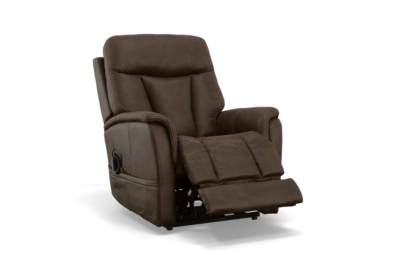Flexsteel Latitudes Atlas Power Lift Recliner with Power Headrest and Lumbar image number 1