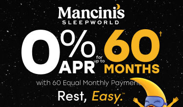 Clearance Sale 0% APR for up to 60 Months with equal monthly payments