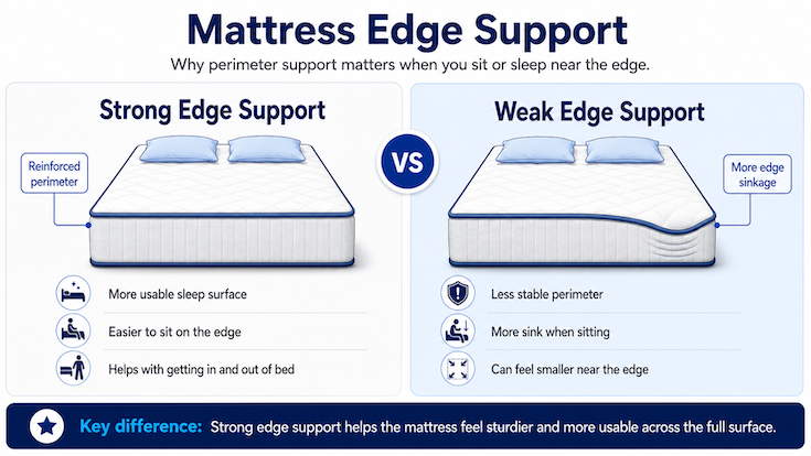 Mattress Edge Support: What It Is and Why It Matters