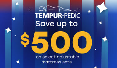 Tempur-Pedic Save up to $500 on select adjustable Sets