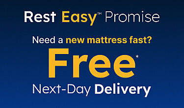 Get free next-day delivery on most mattresses*