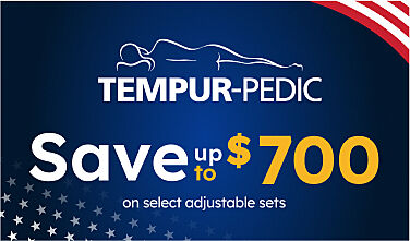 Labor Day Sale Save up to $700 on select Tempur-Pedic adjustable sets