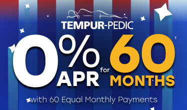 Clearance Sale 0% APR for up to 60 Months with equal monthly payments