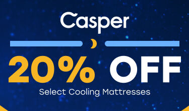 Casper 25% Off select cooling mattresses