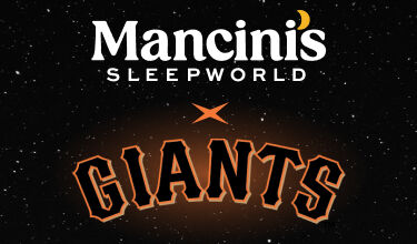 Mancini's Sleepworld is now the Proud Sleep Partner of the San Francisco Giants!