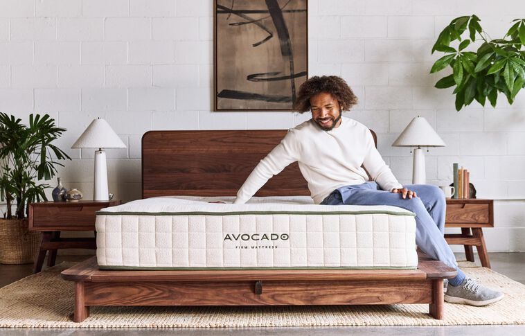 Avocado Green Hybrid Firm Mattress 11.5" image number 0
