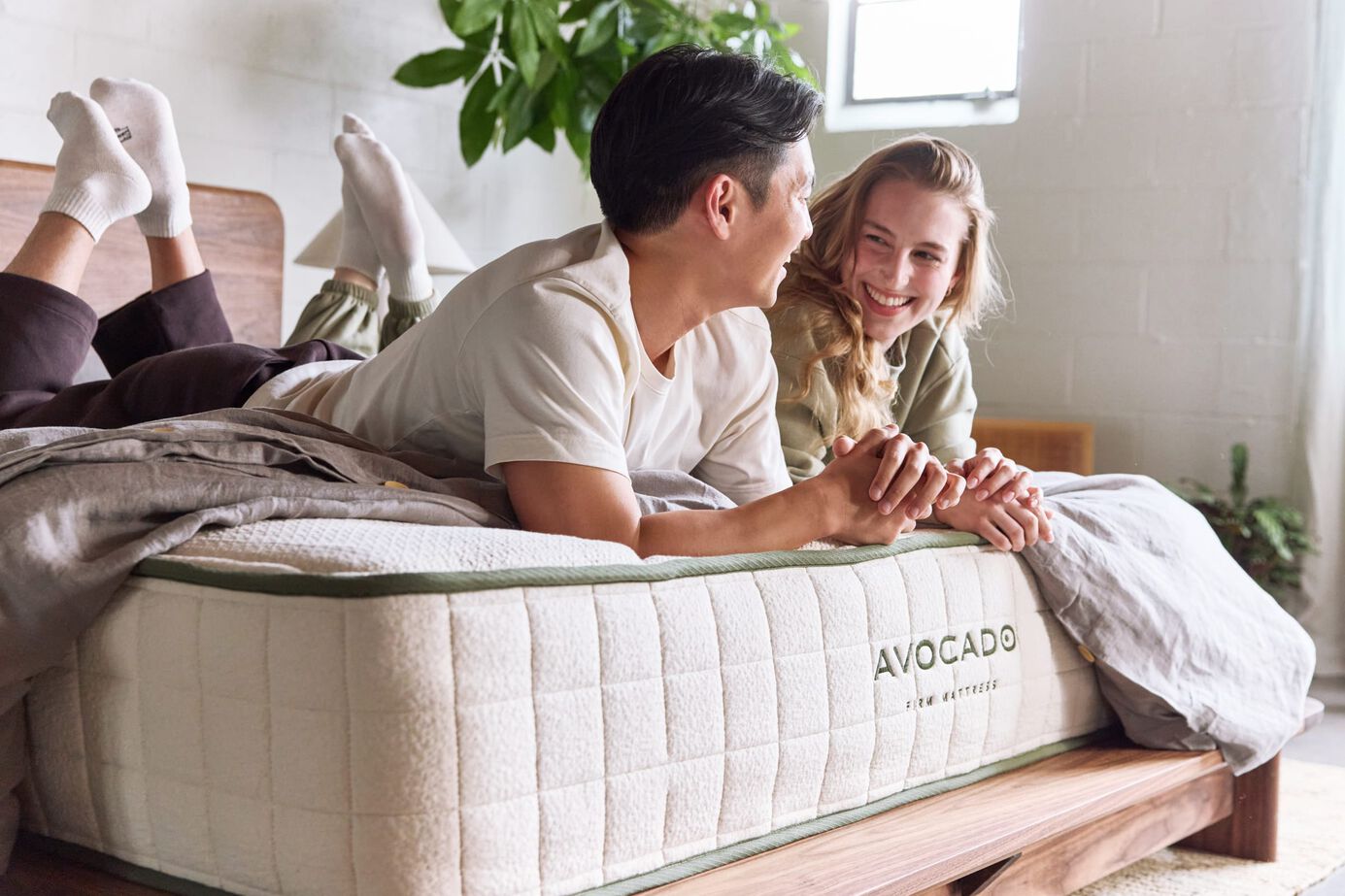 Avocado Green Hybrid Firm Mattress 11.5" image number 7