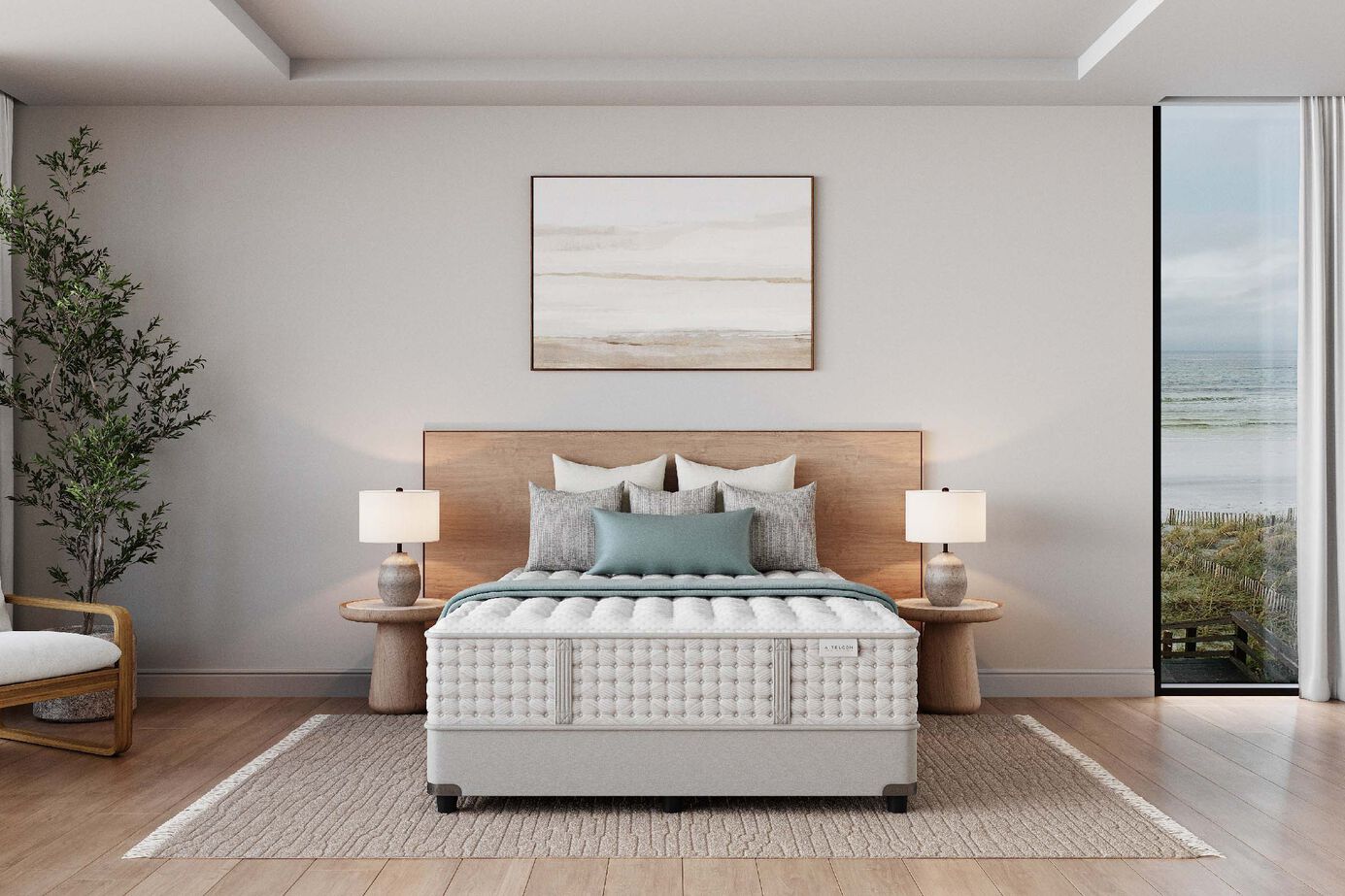 Aireloom Pacific Bay Tahoe Medium Mattress 14" image number 0