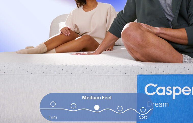 Casper Dream  Medium Firm Mattress 12" image number 3