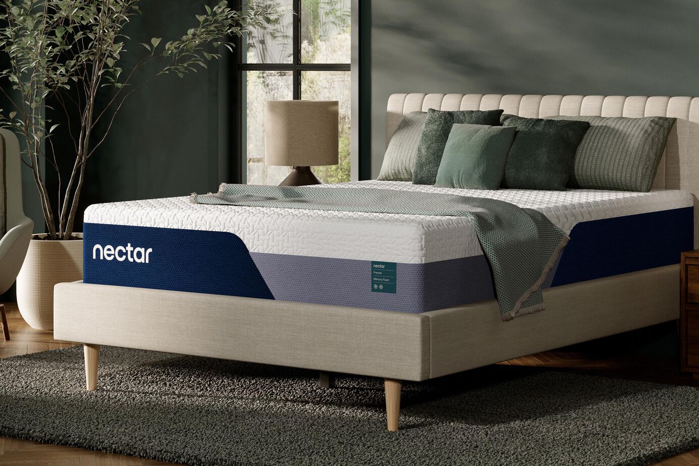 Nectar Premier Memory Foam Medium Firm Mattress 13" image number 6