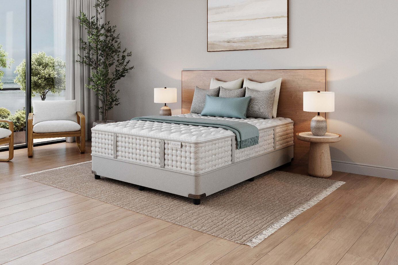 Aireloom Pacific Bay Tahoe Medium Mattress 14" image number 3