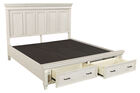Aspen Home Caraway Panel Bed Complete with Storage