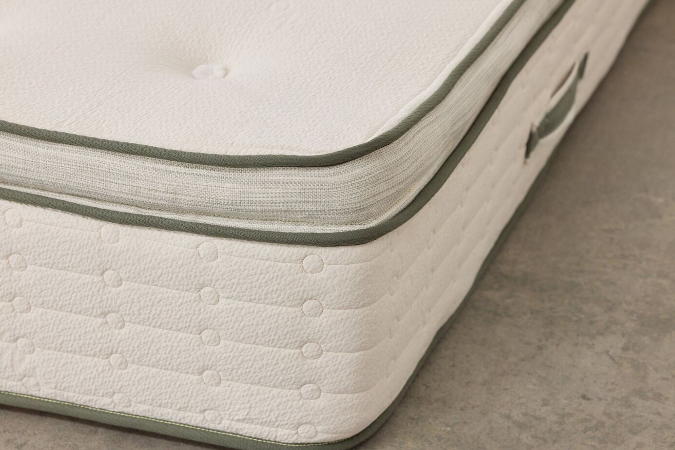 Avocado Green Hybrid Plush Pillow Top Mattress 13" image number 2
