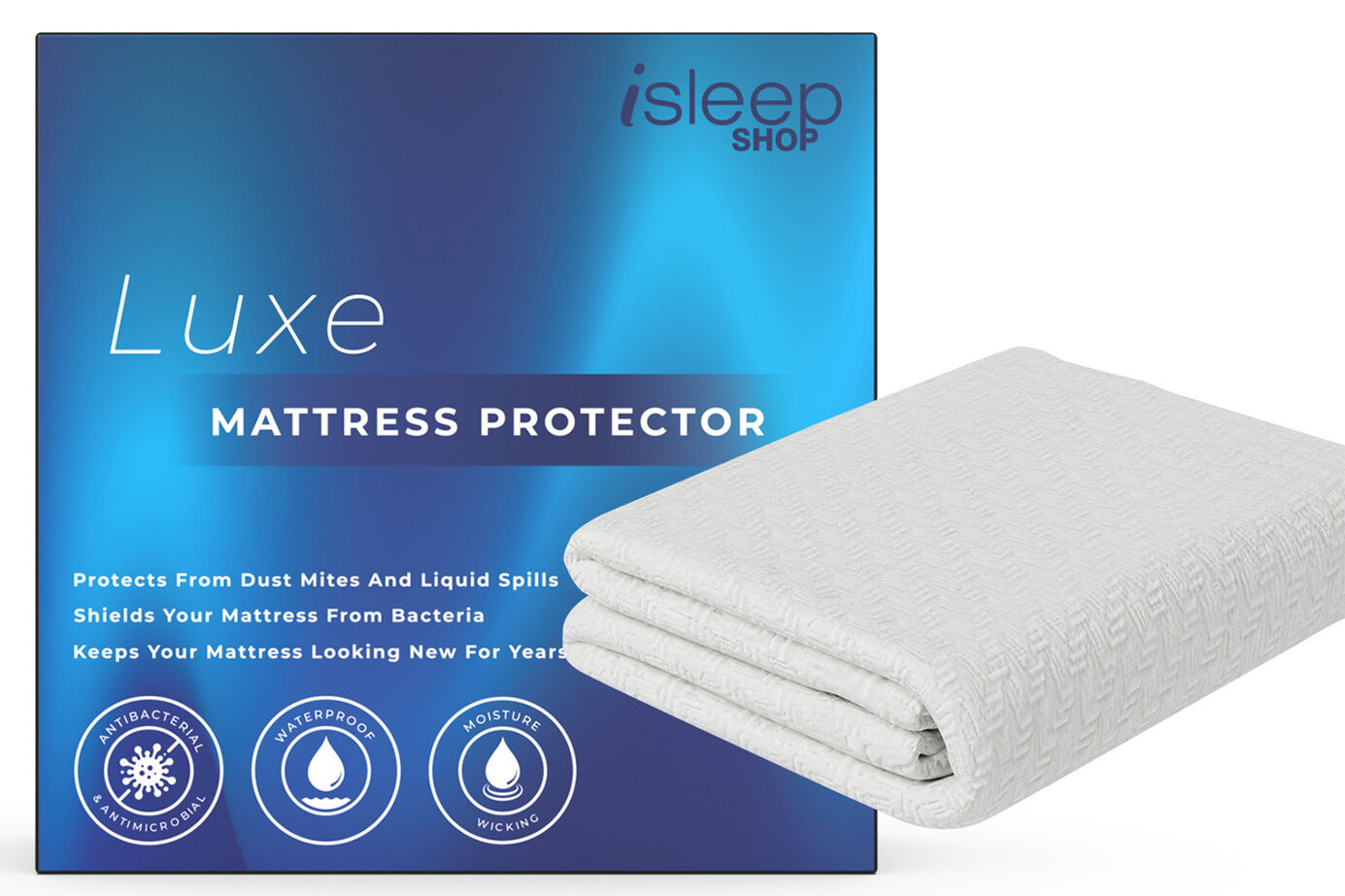 iSleep Shop Luxe Mattress Protector image number 0