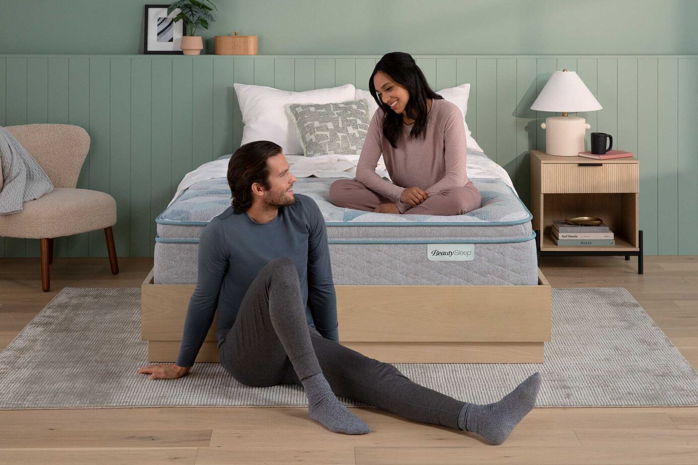 BeautySleep Dream Weaver Ultra Plush Pillow Top Mattress 14.25" image number 1
