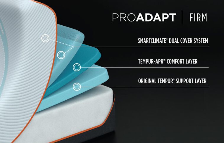 Tempur-Pedic TEMPUR-ProAdapt Previous Generation Firm Mattress 12" image number 2