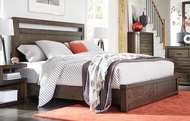 Aspen Home Modern Loft Panel Bed