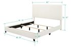 Legends Home Bridger Panel Boucle Bed Complete