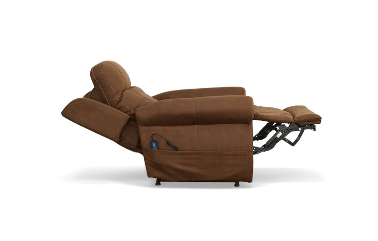 Flexsteel Stewart Power Lift Recliner with Power Headrest and Lumbar image number 3