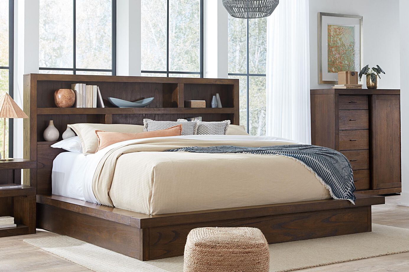 Aspen Home Modern Loft Platform Bed image number 0