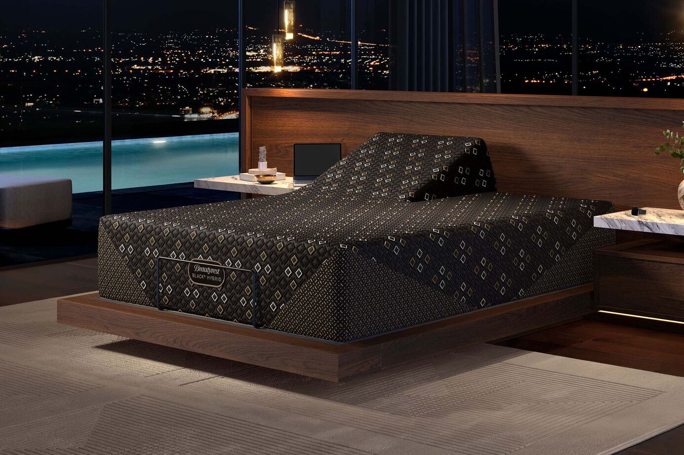 Beautyrest Black Hybrid Series Five XCS Plush Mattress 15" image number 6