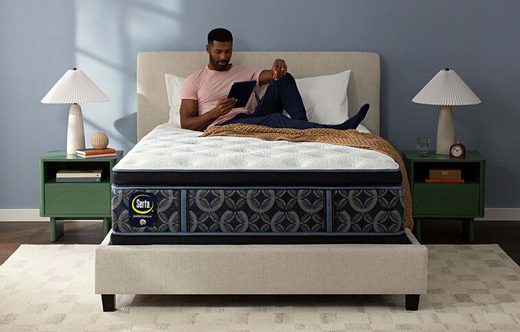 Serta Perfect Sleeper Cascade Range Plush Pillow Top Mattress 15" image number 7