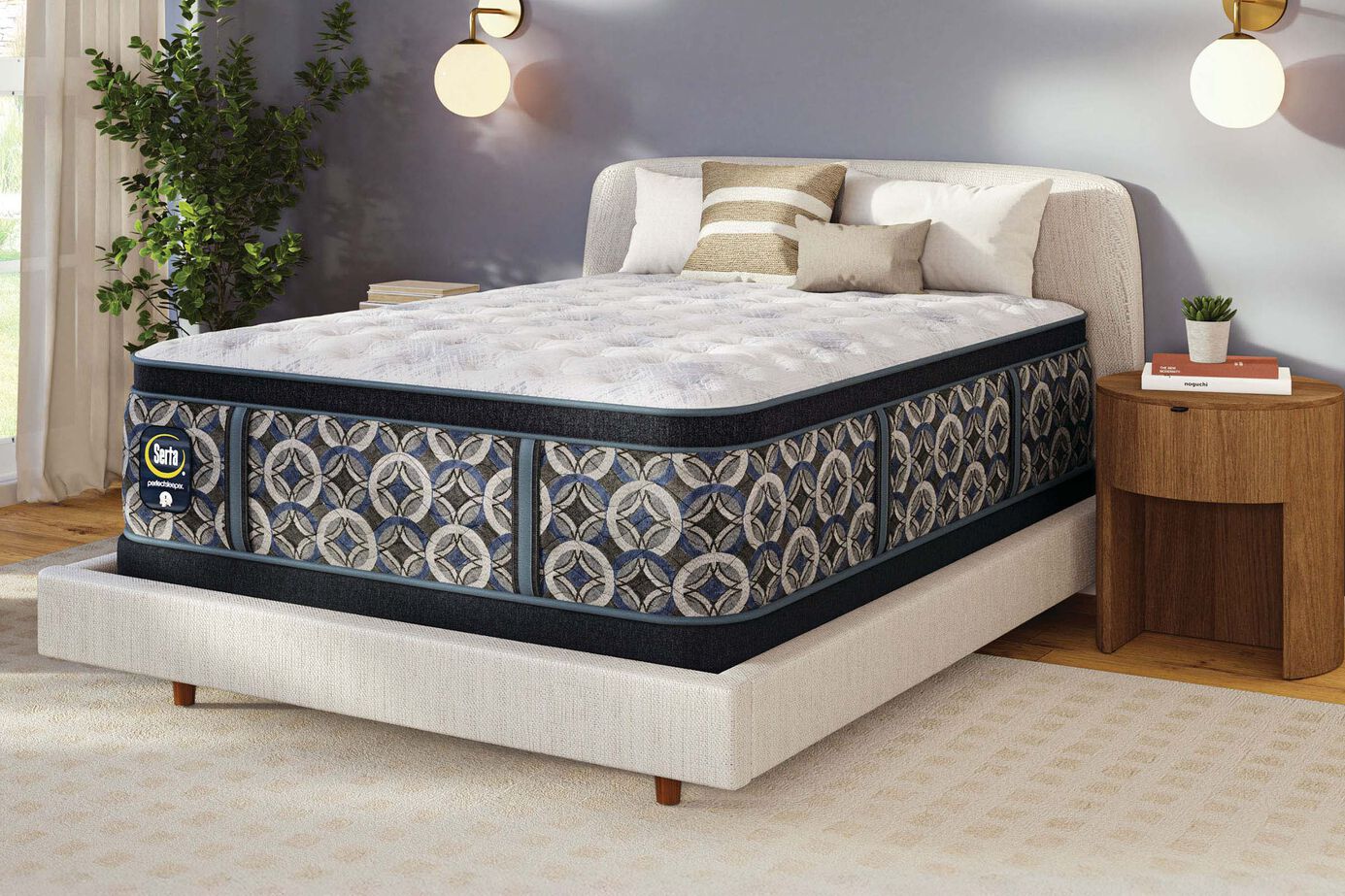 Serta Perfect Sleeper Cascade Range Firm Pillow Top Mattress 14.5" image number 0