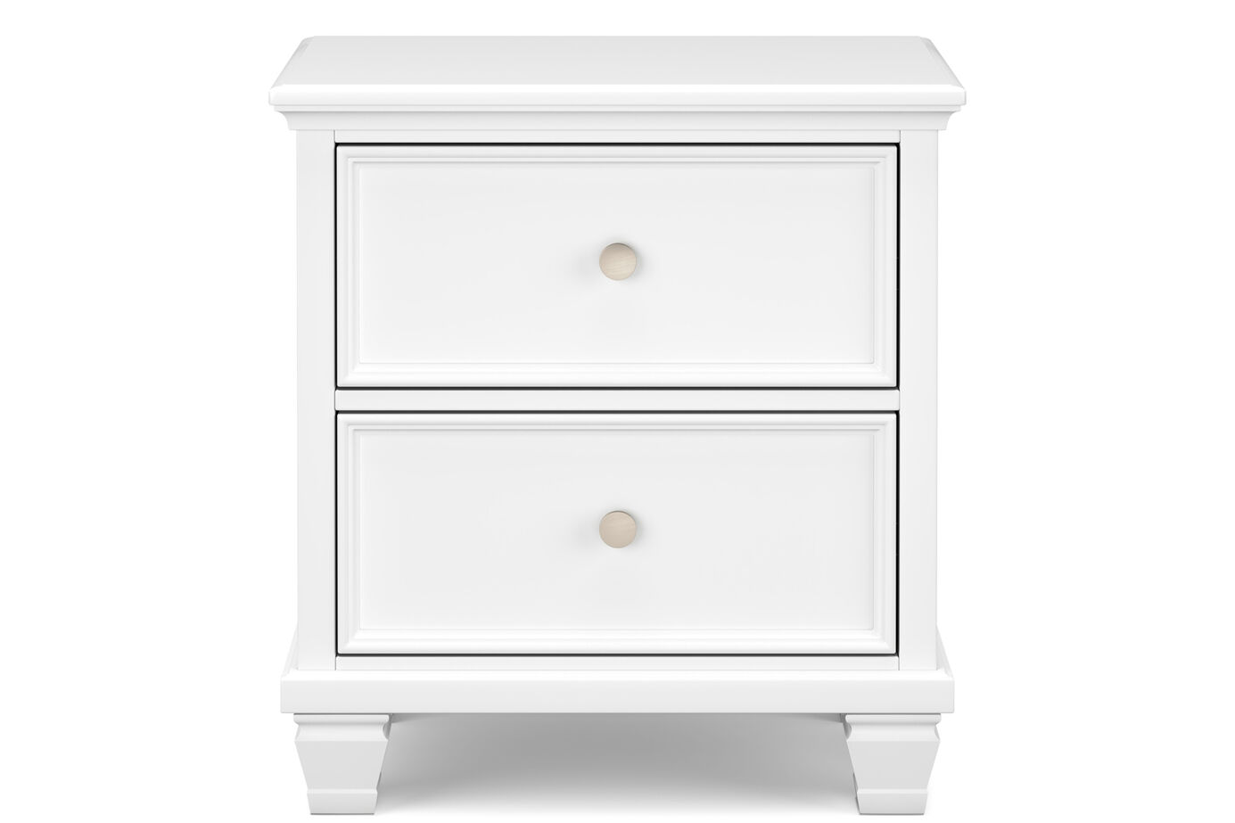 Signature Design Fortman 2 Drawer Nightstand image number 1