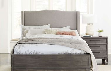 Modus Cicero Upholstered Panel Bed Complete