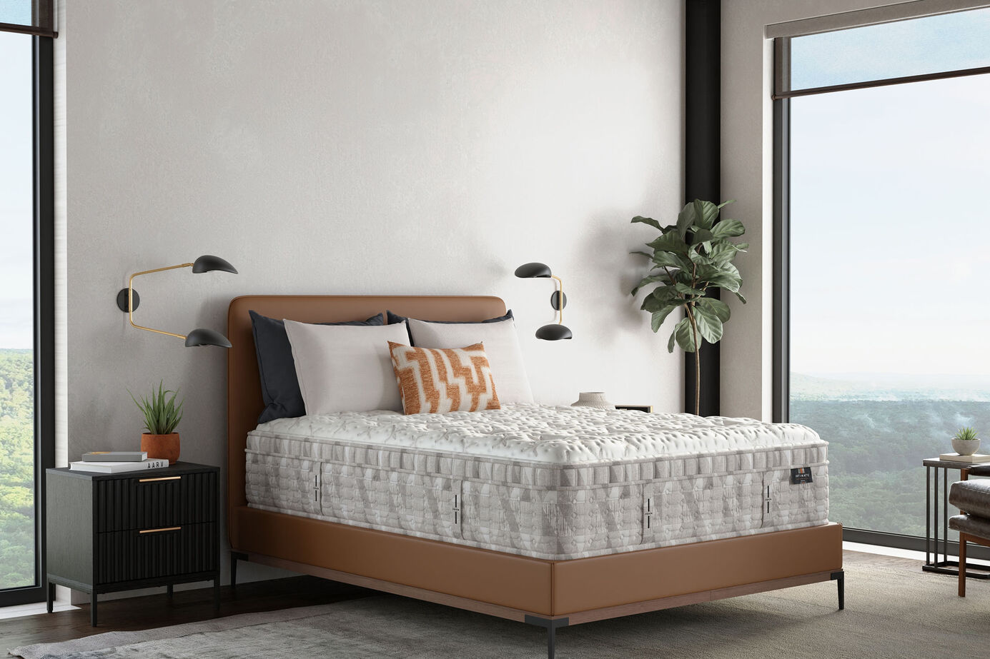 King Koil Intimate Handcrafted Culver Plush Euro-Top Mattress 15.5" image number 0