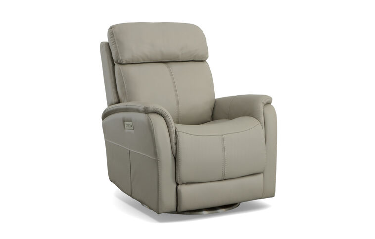 Flexsteel MOV 360 View Swivel Power Recliner w/Power Headrest And Lumbar image number 0