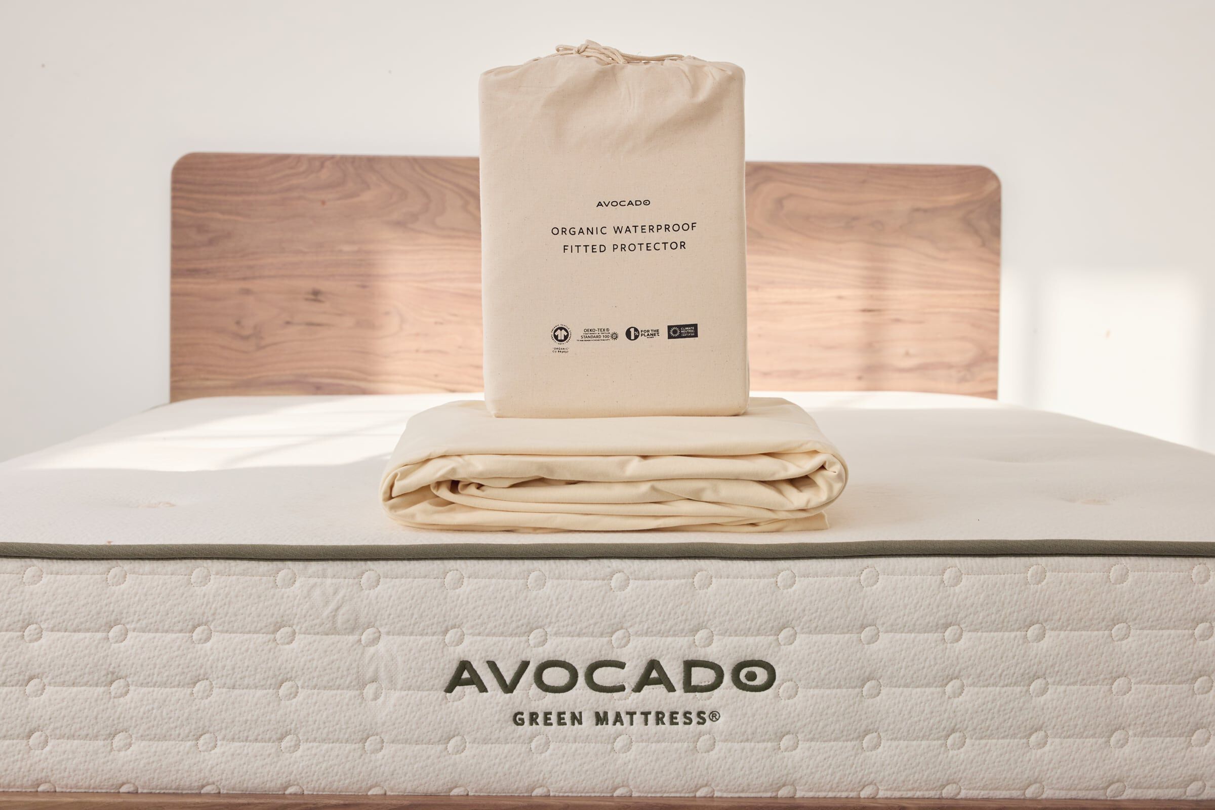 Avocado Green Mattress Protector - Thumbnail 2