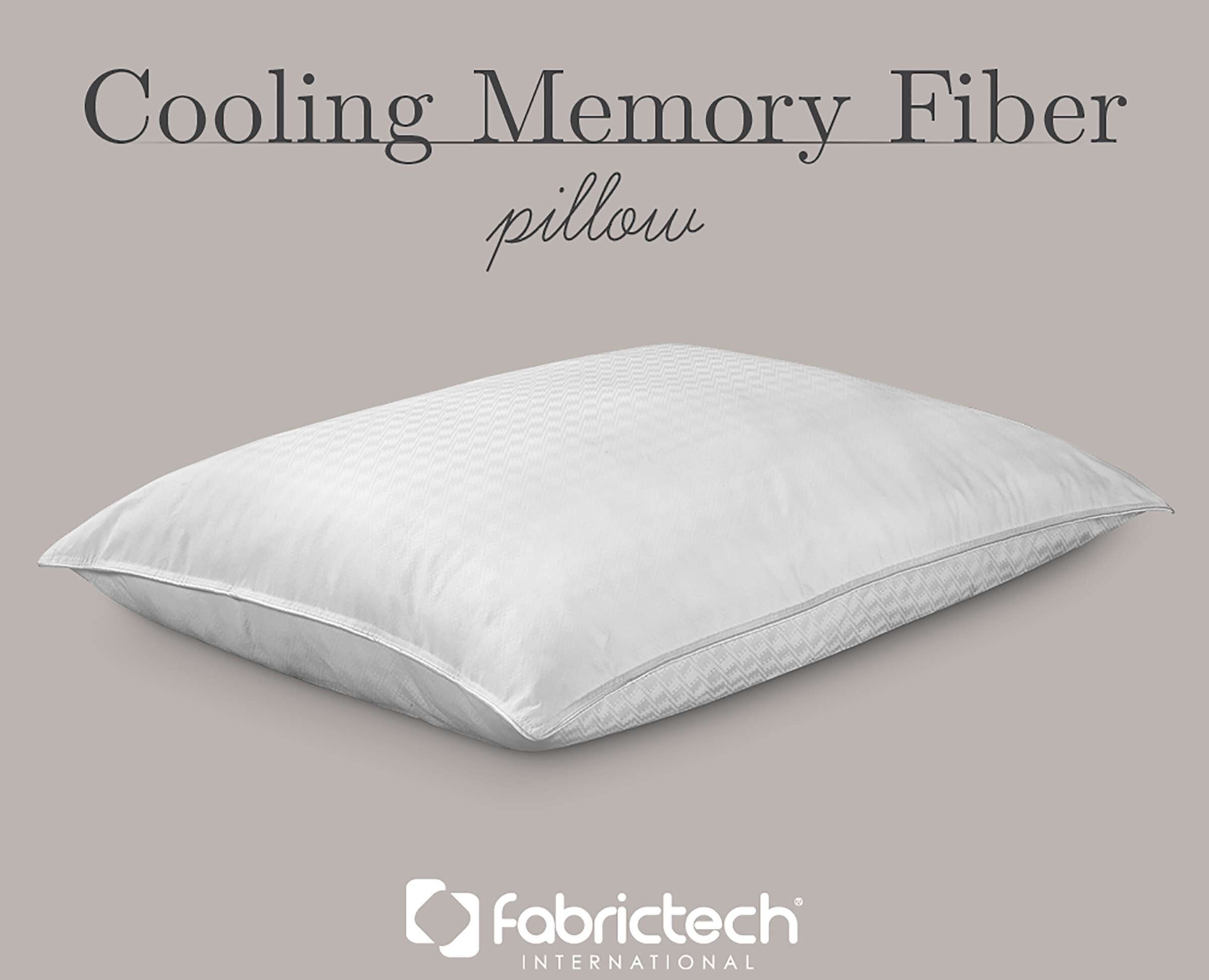 Purecare Fabrictech Cooling Memory Fiber Pillow