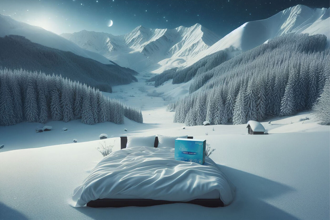 iSleep Shop Chill Cooling Sheet Set image number 0