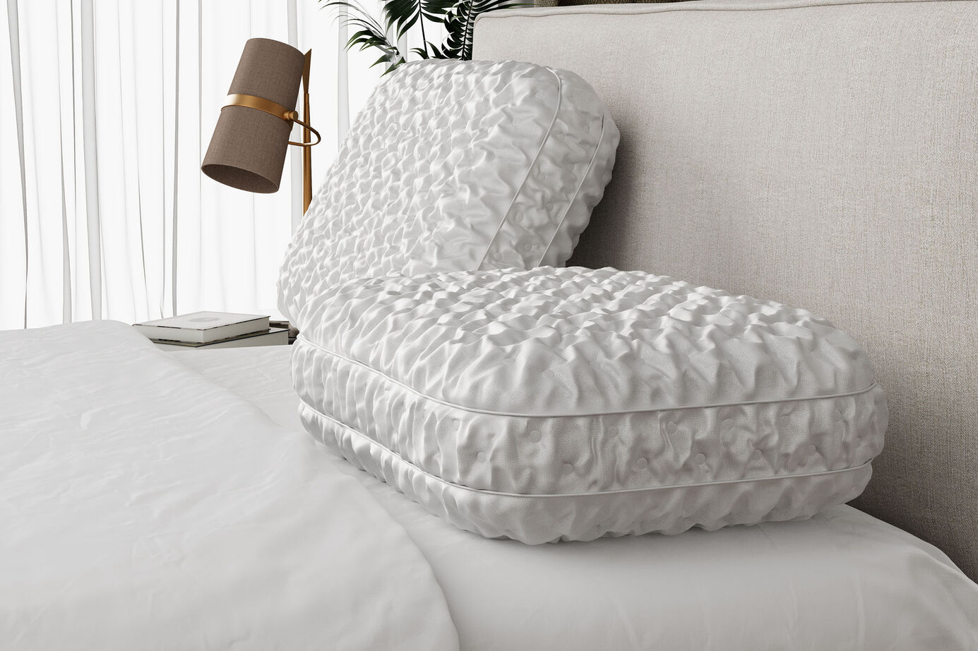 iSleep Shop Cooling Perfect Adjustable Pillow image number 1