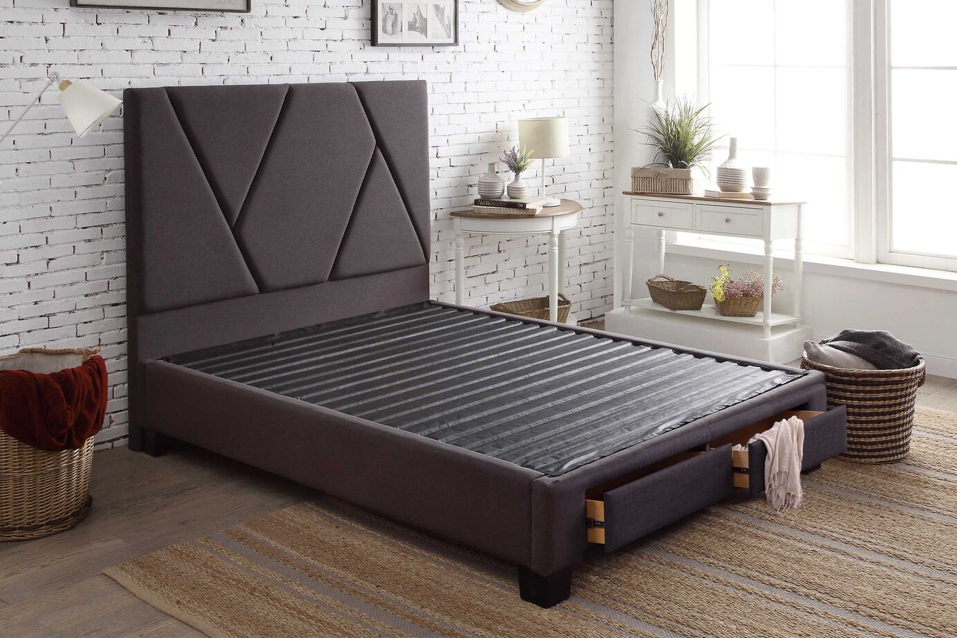 Legends Home Modern Storage Bed Complete image number 0