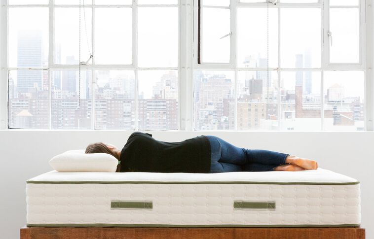 Avocado Green Hybrid Medium Firm Mattress 11" image number 2