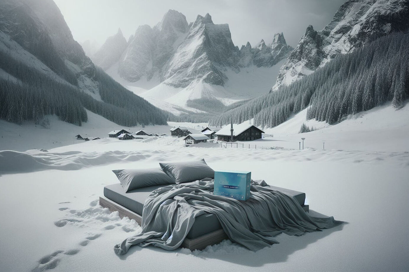 iSleep Shop Chill Cooling Sheet Set image number 0