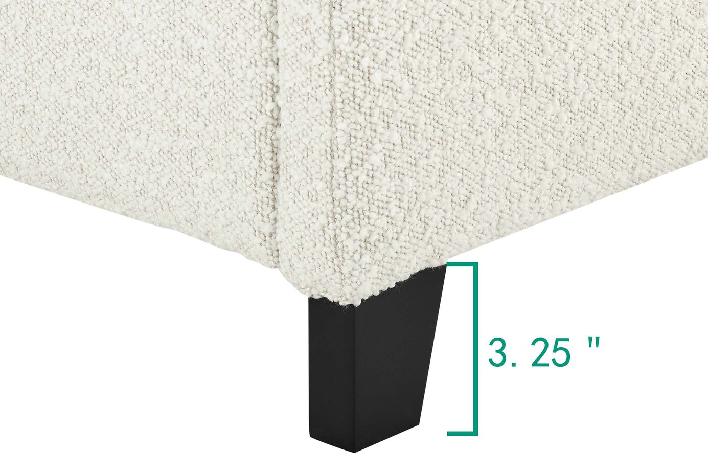 Legends Home Bridger Panel Boucle Bed Complete image number 6