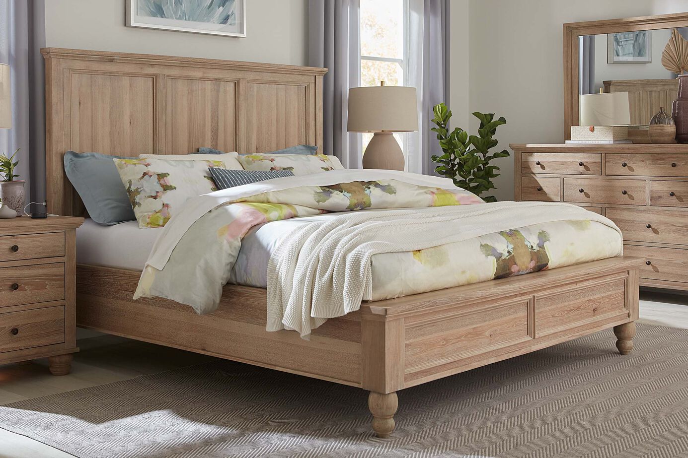 Aspen Home Cambridge Framed Panel Bed image number 0