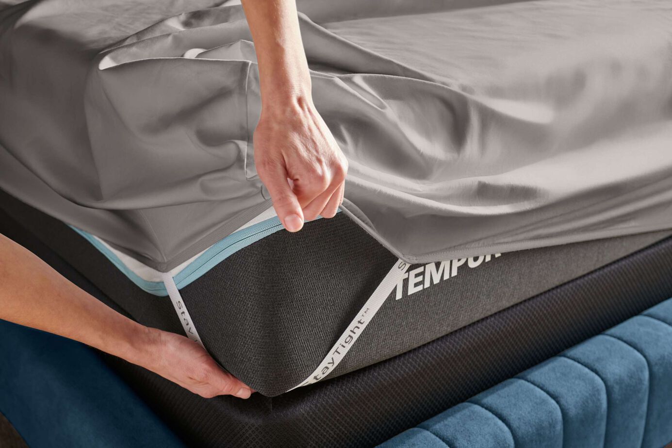 Tempur-Pedic Luxe Egyptian Cotton Sheet Set image number 2