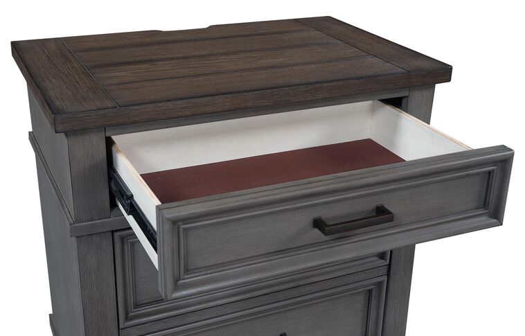 Aspen Home Caraway 2 Drawer Nightstand image number 4